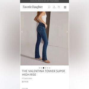 Favorite Daughter- THE VALENTINA TOWER SUPER HIGH RISE